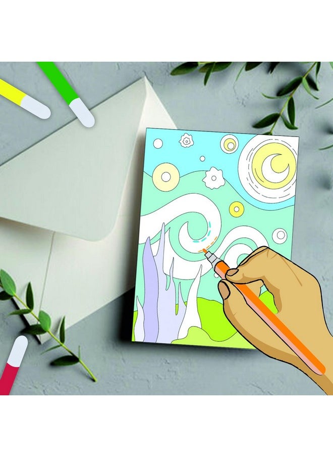 Lighthouse LIGHTHOUSE Inspired Vincent Van Gogh DIY Art kit for Kids | Summer Activity Kit | Birthday Gift | Return Gift | Art Set | Creativity Kit  - Image 5