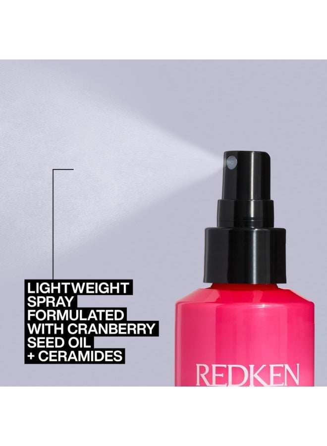 Redken Thermal Spray 11 Low Hold For All Hair Types - Provides a Smooth, Silky & Frizz-Free Blow-Dry Finish while Protecting Against Heat Damage - Image 3