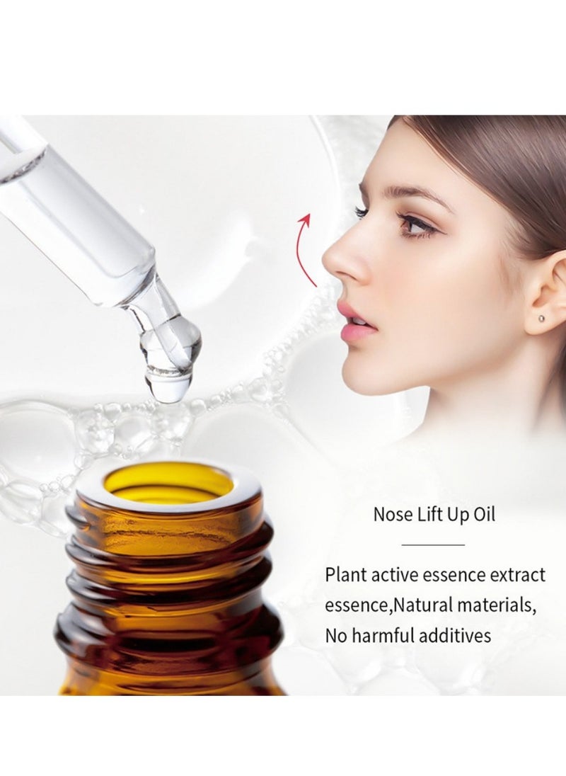 LANEMAY زيت عطري لرفع الأنف لتدليك الأنف، ويجعل الأنف أكثر استقامة وجمالاً  - Image 3