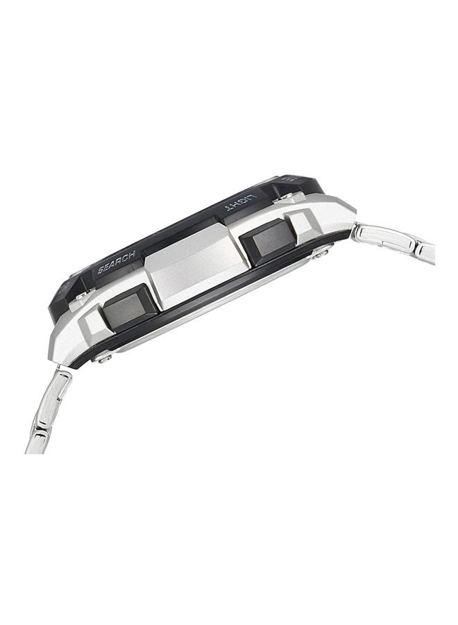 CASIO Men Youth Water Resistant Digital Watch AE-3000WD-1AV - 57 mm - Silver - Image 3