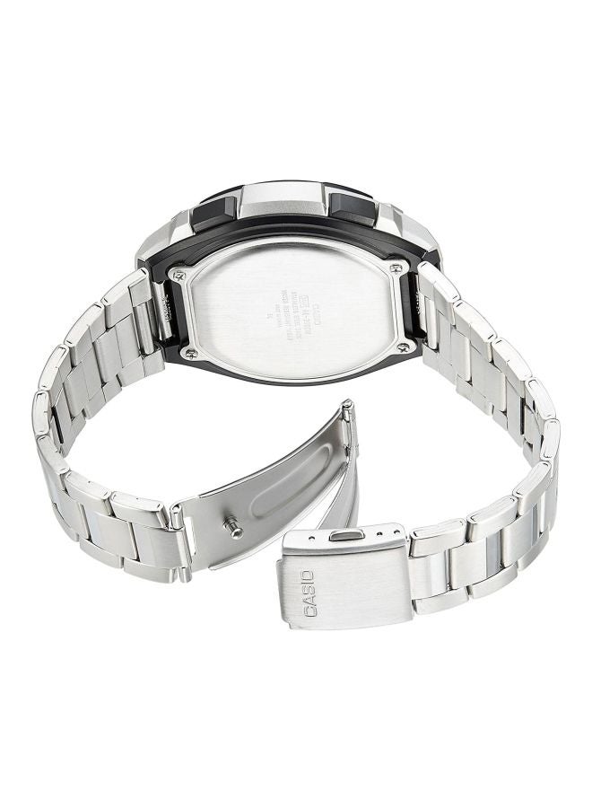 CASIO Men Youth Water Resistant Digital Watch AE-3000WD-1AV - 57 mm - Silver - Image 2