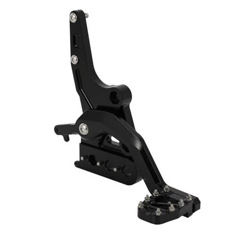 CHANGCHENG Dirt Bike Foot Brake Pedal Lever Kit Aluminum CNC for Surron Light Bee XS Segway X160X260 Electric Dirt Bike Black - Image 3