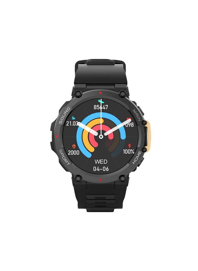 SW02 Vintage Smart Watch with Water Resistant, NFC Payment, and Sleep, Heart Rate, Pressure, and Oxygen Monitoring - Black - pzsku/ZF09EF932650A55F4F479Z/45/_/1723587041/5c7bce0e-d59c-4d70-9260-8cd0503fb1b8