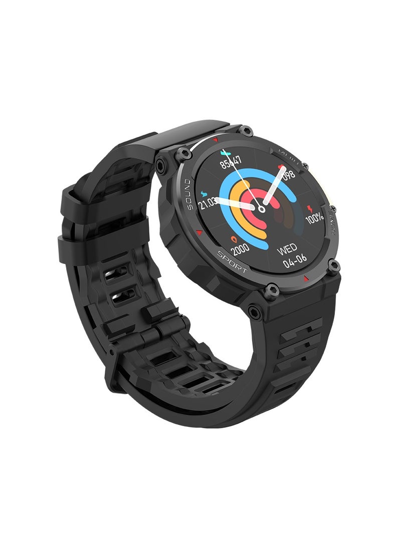 SW02 Vintage Smart Watch with Water Resistant, NFC Payment, and Sleep, Heart Rate, Pressure, and Oxygen Monitoring - Black - pzsku/ZF09EF932650A55F4F479Z/45/_/1723587053/a59869ac-f1fa-4088-a476-c2c77ba4fdfe