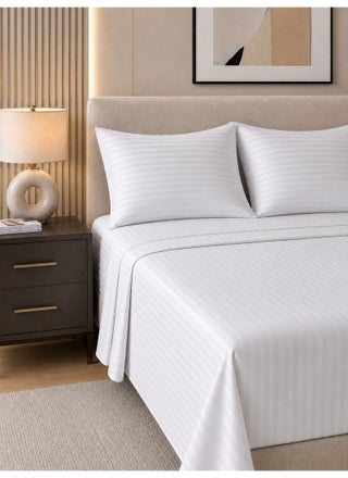 3-Piece Queen Size Bed Sheet Set – Cotton Sateen