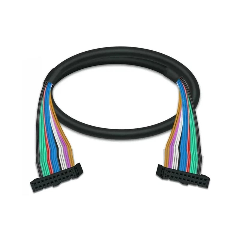 Double Headed Horn Cable IDC Socket IO Signal Terminal Cable 20PIN 2m - Image 5