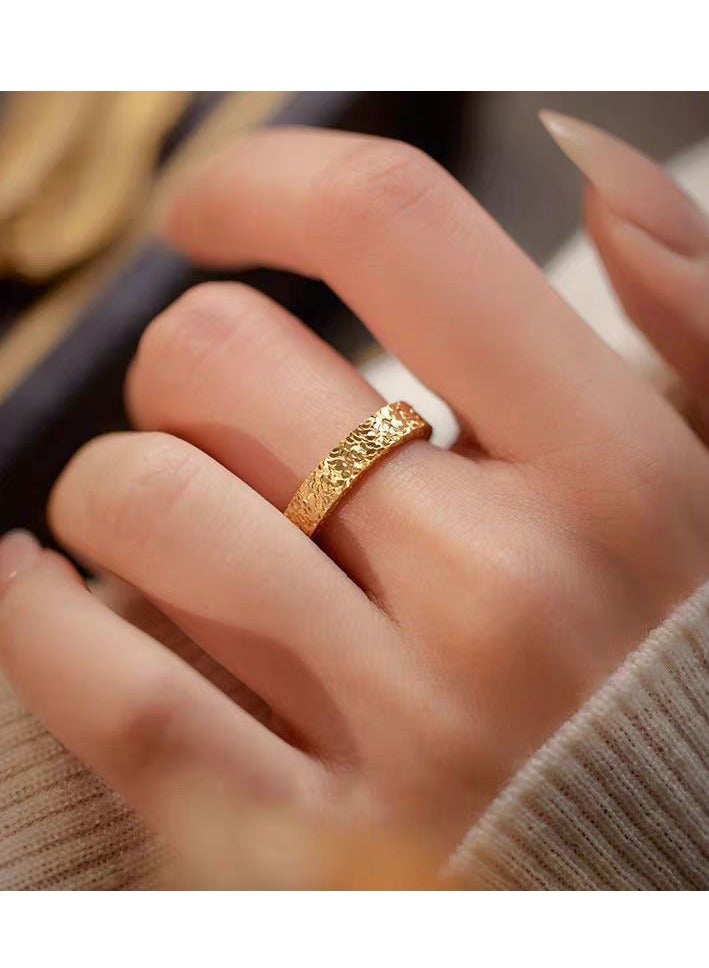 أوليس فيرس  S999 مجموعة خواتم ثنائية مطلية بالفضة ومغلقة بسماكة متغيرة، متألقة مثل النجوم، مناسبة للتركيب، هدية رائعة لحفلات الخطوبة وأعياد الميلاد. - Image 3