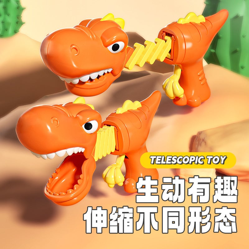 Cartoon Dinosaur Shark Stretch Gun Toy - Image 5