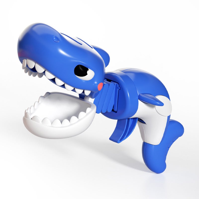 Cartoon Dinosaur Shark Stretch Gun Toy - Image 1