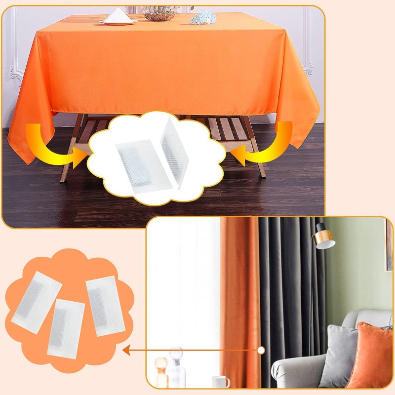 Hitefu 20PCS Covered Drapery Weights, Iron Curtain Bottom Weights, Window Fabric Pendant Accessories for Home Room Hotel Curtains Tablecloth Flags (17g Each) - Image 2