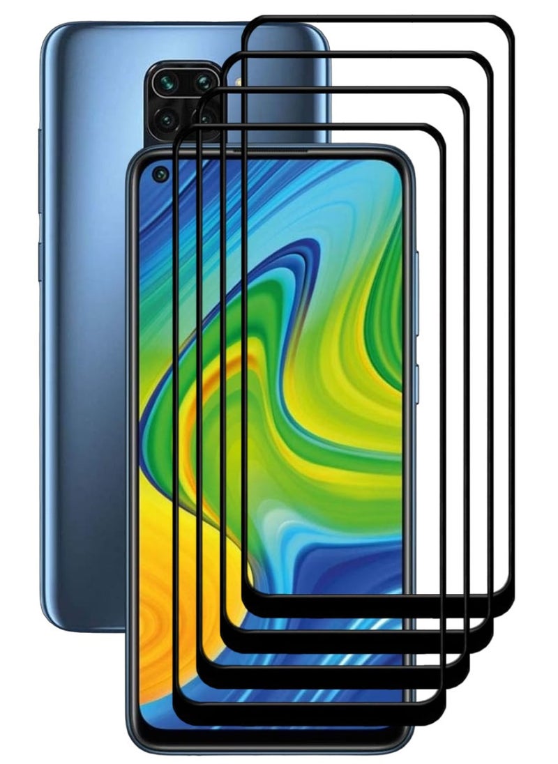 ACLIX 4 Pieces Antistatic ESD Dustproof Premium Quality High Definition Tempered Glass Screen Protector Designed For Xiaomi Redmi Note 9 - Image 1