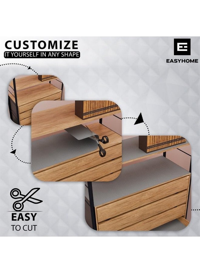 Easy Home EASYHOME Multipurpose EVA Anti-Slip Mat (Brown, 60W x 300L cm (3L m)- Waterproof, Washable Shelf Liner Roll Sheet for Kitchen, Bathroom, Drawers, Cabinets, Fridge & Table Mat - Image 5