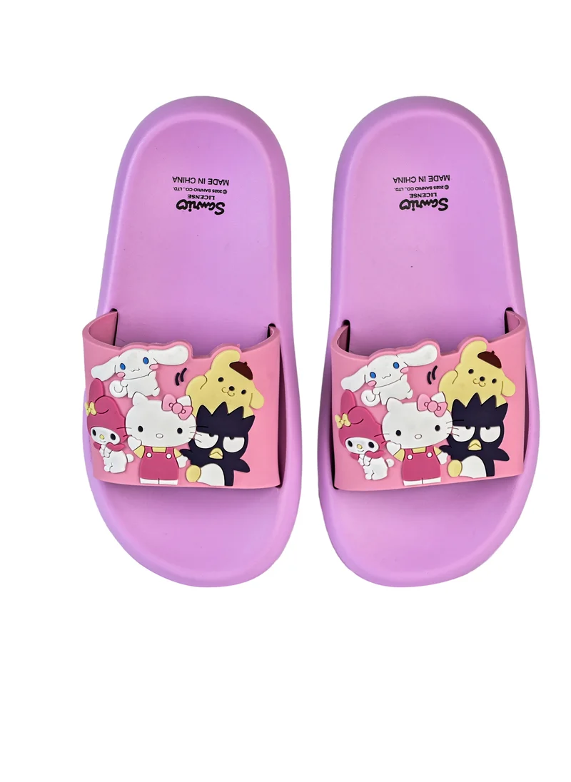 أوربانهاول UrbanHaul Hello Kitty and Friends Patterned Non-Slip Sole Girls' Slider Suitable for Daily Use