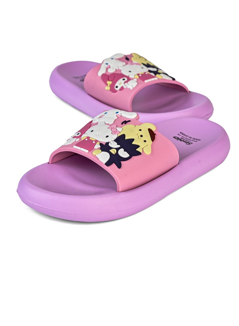 UrbanHaul Hello Kitty and Friends Patterned Non-Slip Sole Girls' Suitable for Daily Use - Image 3