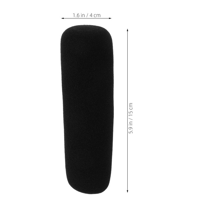 Thickened Sponge Microphone Cover For Handheld Mic Windproof Microphone Cover Mic Protector For Stage And Conference Use (L) - Image 4