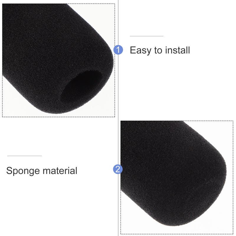 Thickened Sponge Microphone Cover For Handheld Mic Windproof Microphone Cover Mic Protector For Stage And Conference Use (L) - Image 2