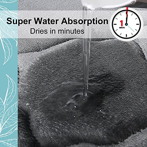 Status Contract Memory Foam Bath Mat Rug, Ultra Soft and Non-Slip Bathroom Rugs, Water Absorbent and Machine Washable Bath Rug for Bathroom, Shower, and Tub, 16" x 24" (Brown), Rectangular - Image 3