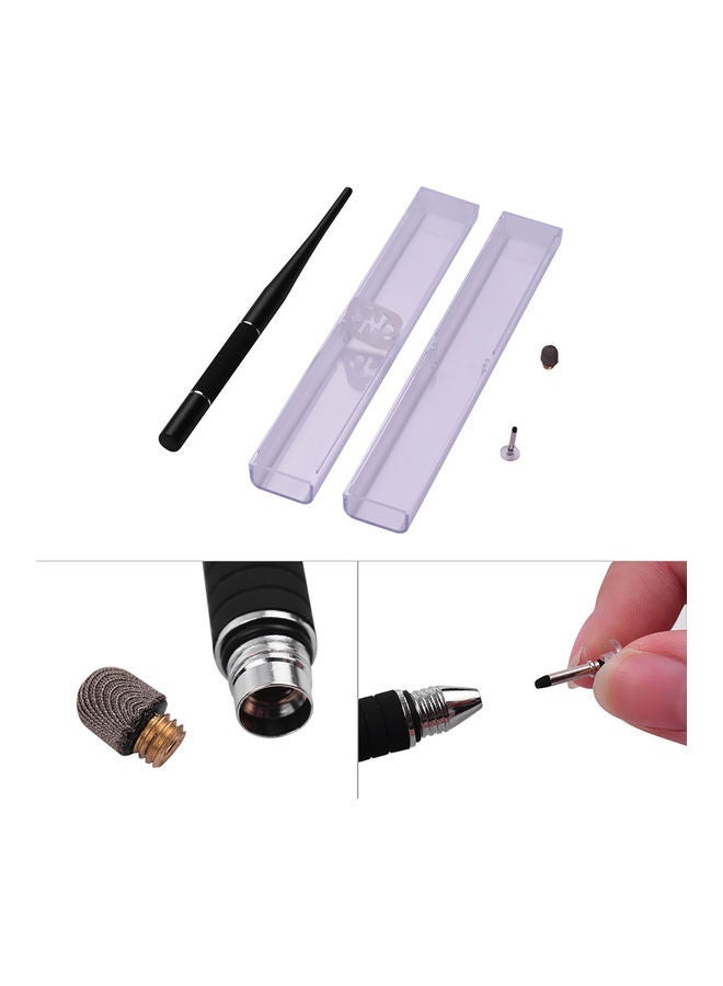 NIBEMINENT 2-in-1 Capacitive Touch Screen Stylus Pen Set Black - Image 2