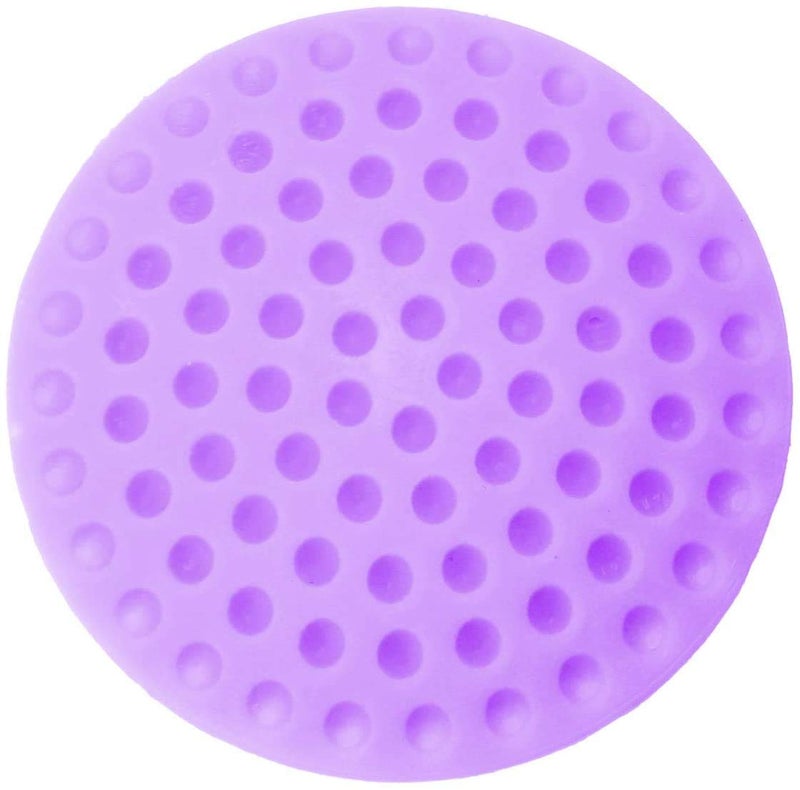 KolorFish Wall Protectors, 12 PCS Self-Adhesive Door Handle Bumper Guard Stopper, Rubber Self- Adhesive Crash Pad (Purple) - Image 2