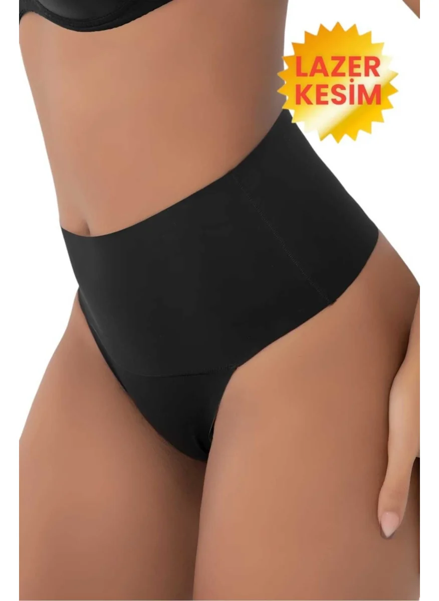 Tezzgelsin Women's Laser Cut Abdominal Firming and String Corset