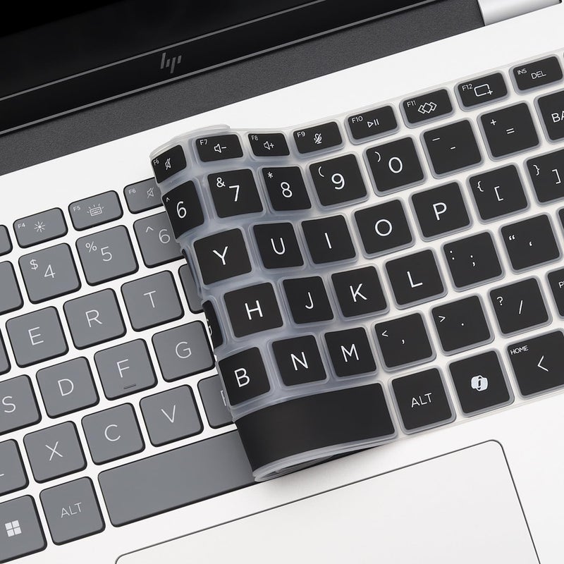 MUBUY-GOL غطاء لوحة مفاتيح لجهاز HP EliteBook Ultra G1i 14"، جهاز HP OmniBook Ultra Flip 2 في 1 لابتوب 14" 14t-fh000 14-fh0047nr 14-fh0013dx 14-fd0087nr 14-fd0013dx 2026 2025 جلد حماية لابتوب 14 بوصة - أسود - Image 5