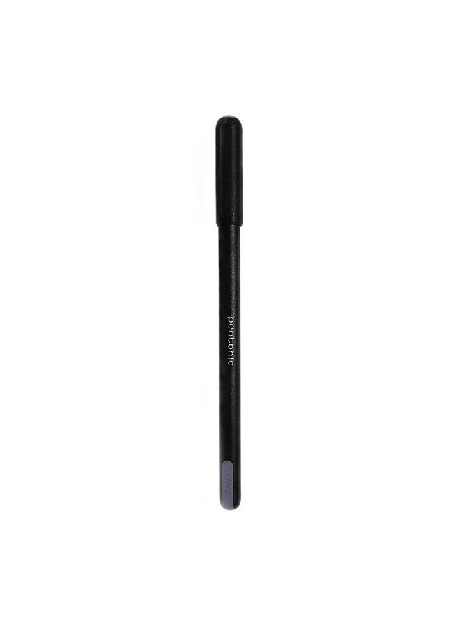Pentonic Pentonic 0.7 mm Ball Pen Blister Pack | Black Body | Black Ink | Set of 10 Pens  - Image 3