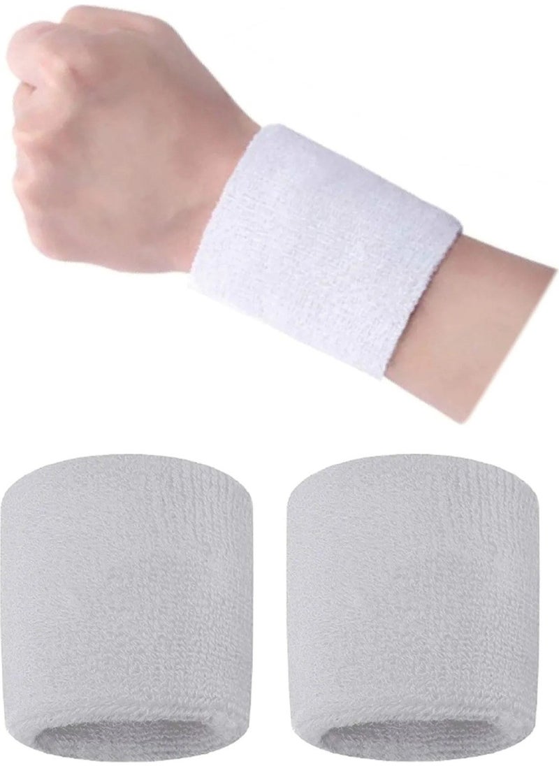 CK Spor Ckspor 2 Pieces Athlete Towel Wristband Football Basketball Tennis Sweat Wristband Athlete Wristband Pair CKS400  - Image 2