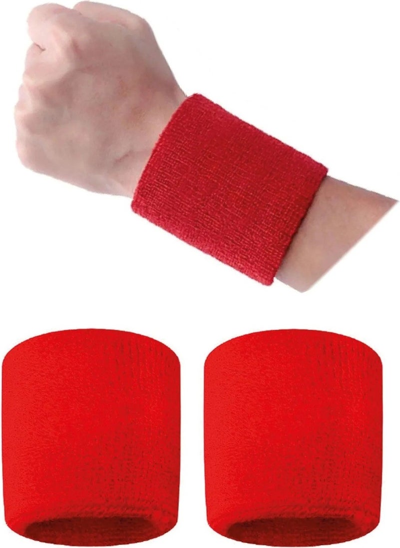 CK Spor Ckspor 2 Pieces Athlete Towel Wristband Football Basketball Tennis Sweat Wristband Athlete Wristband Pair CKS400  - Image 3