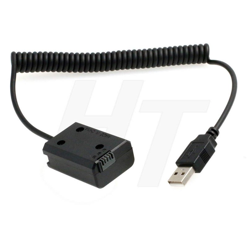 HangTon 5V USB to NPFW50 Dummy Battery for Sony ZVE10 A7 A7II A7S A7S2 A7R A7RII A6300 A6500 A6000 A5100 NEX Series Camera - Image 2