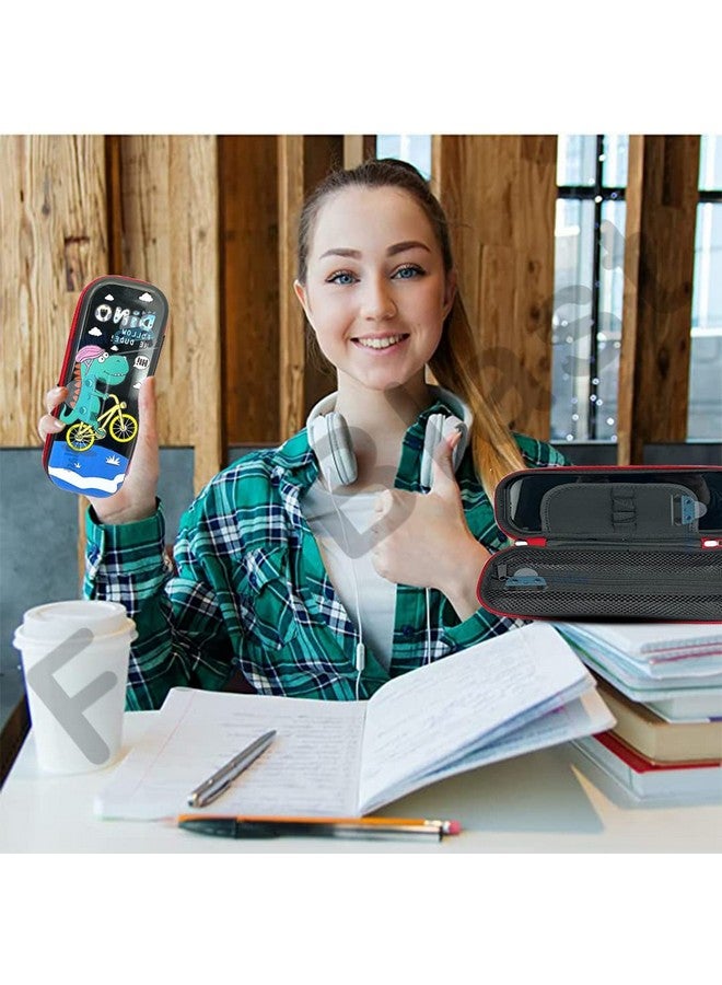 FunBlast Dinosaur Theme Pencil Pouches for Boys - Multi-Purpose Zipper Pouch Case for School Boys, Stationary Organizer Box, Aesthetic Pencil Case for School Kids, Return Gift for Kids - Image 4