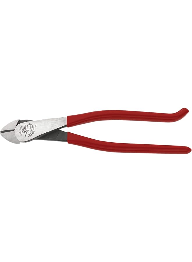 Klein Tools D248 9St Pliers Ironworker'S Diagonal Cutting Pliers With High Leverage Design Works As Rebar Cutter And Rebar Bender 9 Inch