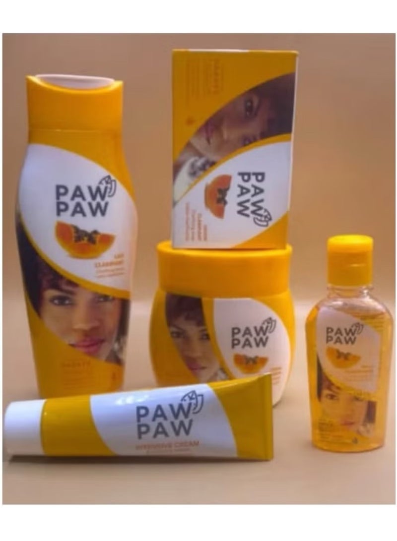 المجموعة الشهيرة للتفتيح والعناية بالبشرة باو باو 5 قطع