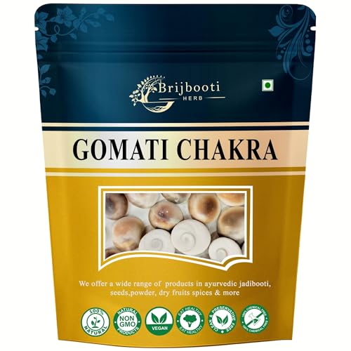 BrijBooti Gomati Chakra 11 Pieces - Stoneware Gomti Chakra - Sudarshan Chakra - Natural Gomti Chakra - Image 1