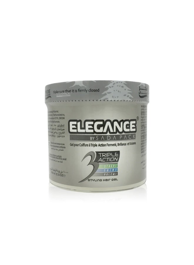 إليجانس جل الشعر ثلاثي المفعول 500مل