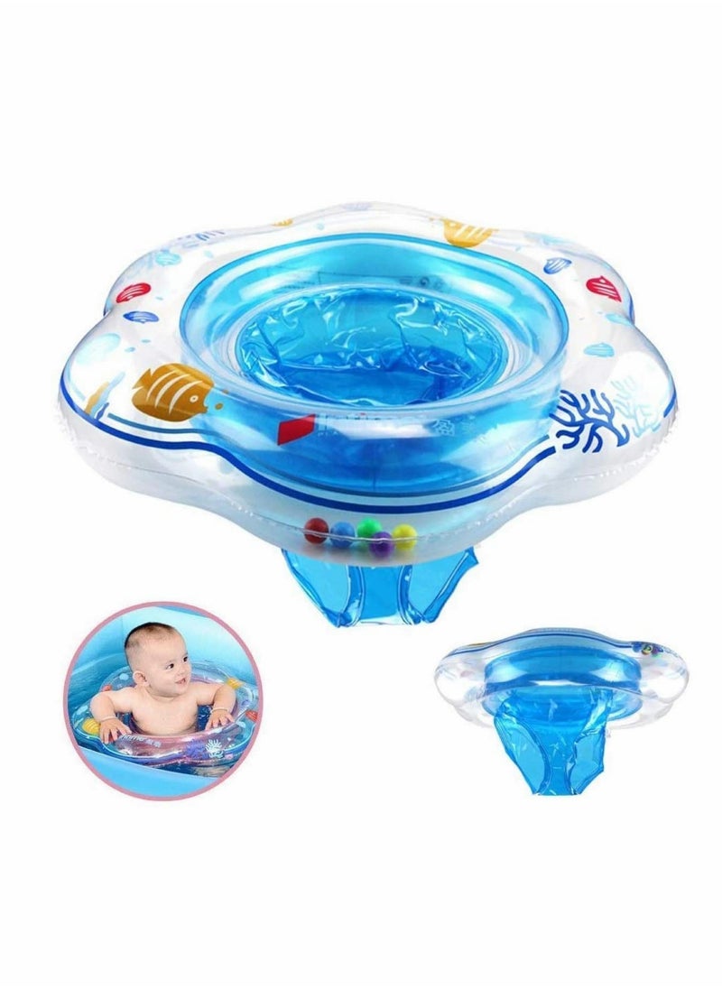 Excefore Baby Paddling Pool Ring, Baby Swimming Ring Tube Safety Infant Float Circle for Newborn Baby from 0 Months to 18 Months, Baby Swimming Float, Made of Skin-Friendly PVC  - Image 1