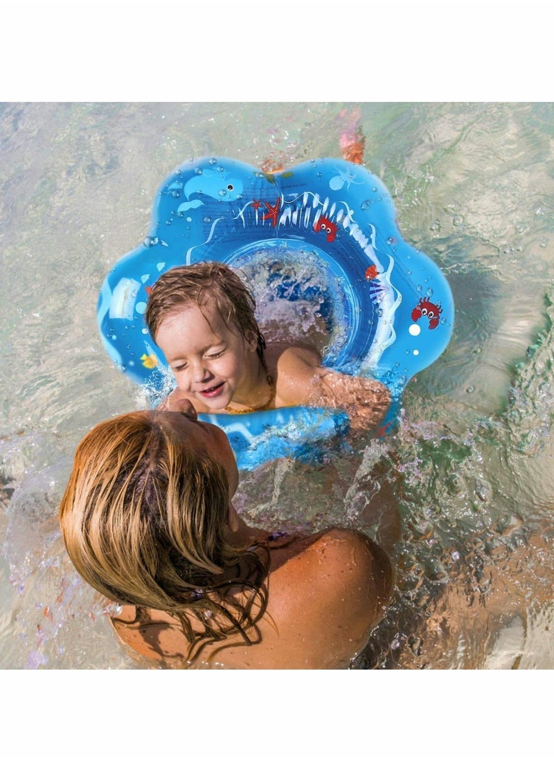 Excefore Baby Paddling Pool Ring, Baby Swimming Ring Tube Safety Infant Float Circle for Newborn Baby from 0 Months to 18 Months, Baby Swimming Float, Made of Skin-Friendly PVC  - Image 5