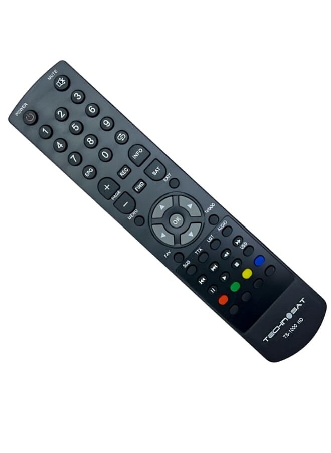 Technosat Replacement Remote Control For Technosat Ts-1000 Hd Satellite Receiver  - Image 2