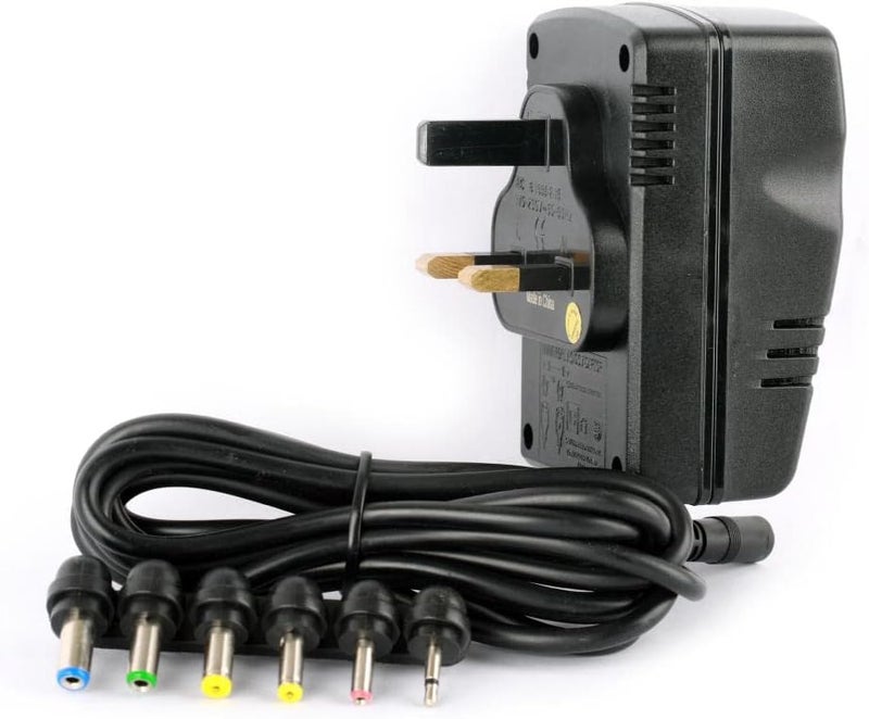 Terminator AC/DC Power Adaptor Regulated Switching 7 Way Output DC 3-15V - Image 1