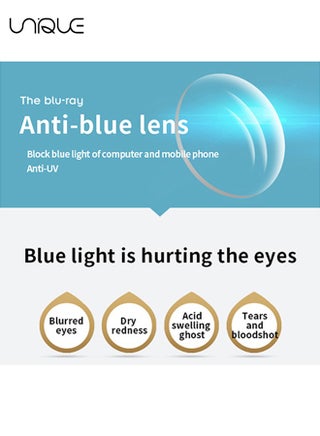 Glasses - Blue Light Blocking Glasses - Pearl Temples - Non-Myopic Glasses - Women's Men's Computer Reading/Gaming/TV/Mobile Phone Glasses - Anti-Eye Fatigue (Black) - view 4
