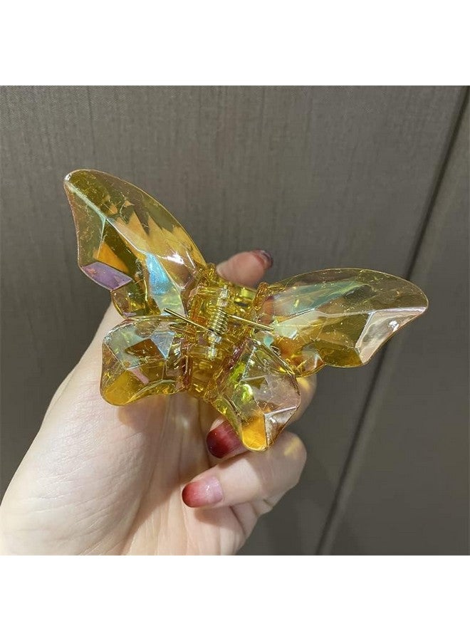 BAOER Butterfly Hair Clips, Set of 4, Premium Material, 8.5cm, Assorted Colours - Image 4