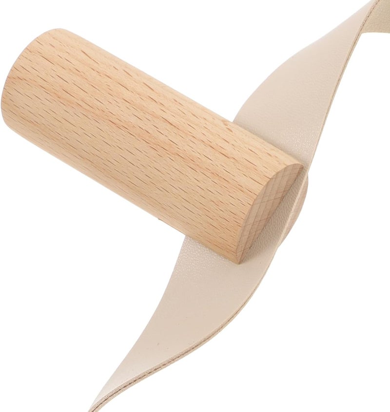 LABRIMP Wooden Wall Mounted Toilet Paper Holder Bathroom Napkin Organizer Wet Wipes Dispenser White Vertical Paper Towel Rack for Kitchen and Washroom - Image 3