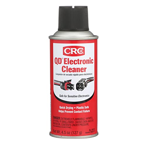 CRC QD Electronic Cleaner 05101 – 4.5 Wt. Oz., Plastic Safe Cleaner, Safe for Sensitive Electronics - Image 5