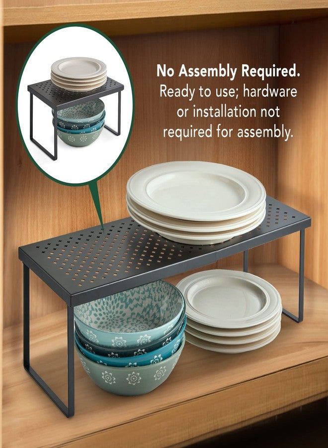 Nifty Solutions Nifty Expandable Shelf Rack Adjustable- Black - Image 4