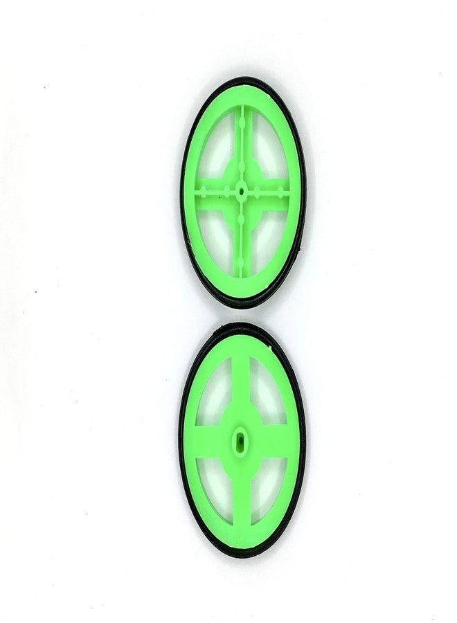 PGSA2Z Thin Wheels For BO Motor, Toy Motor & Robotics Projects (Pack of 4) - Image 3