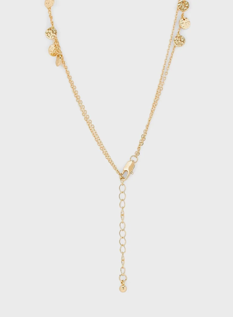 PIECES Pcvejnia Layered Necklace