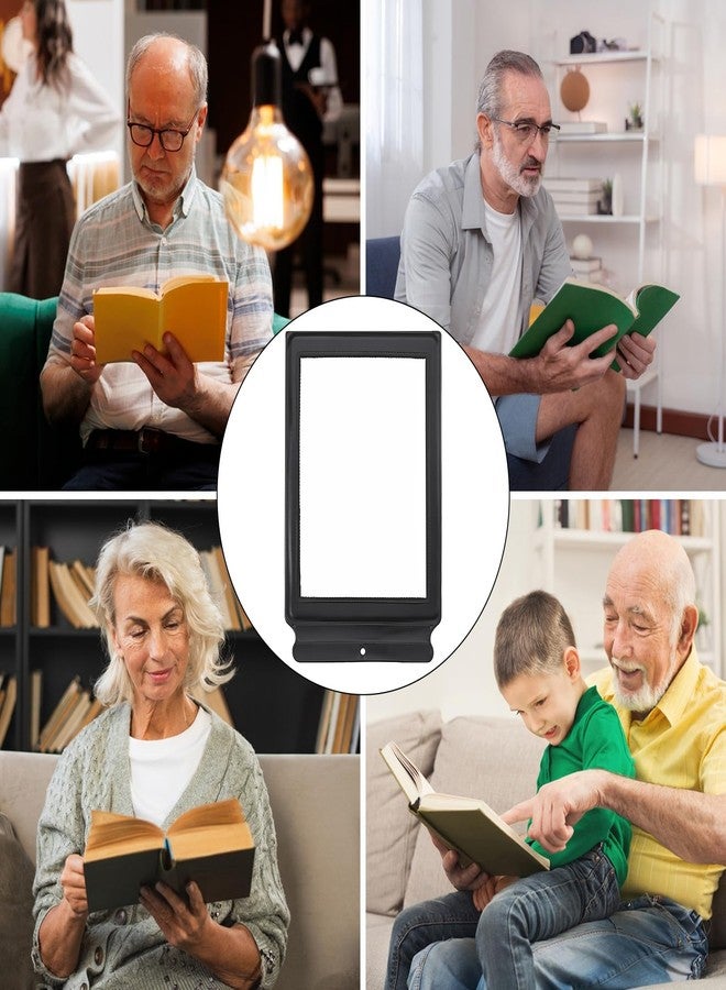 Aeaocvo 3X Page Reading Magnifier for Books, 12 × 7.7 inches Magnifier for Reading, Lightweight Bendable Handheld for the Elderly and People with Low Vision - Image 5