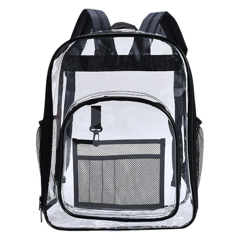 PVC Waterproof Unisex School Backpack, 16-Inch Laptop, Lightweight - Image 5