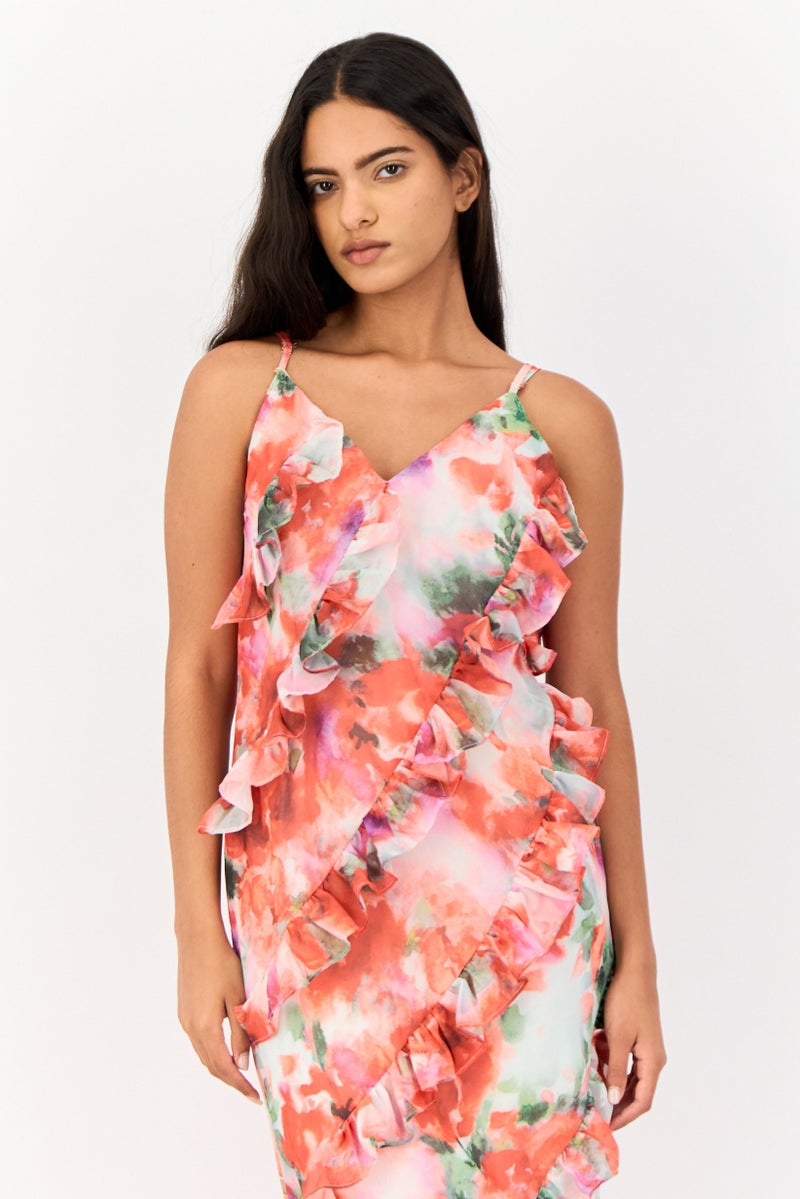Archive Design Studio Women Allover Print Maxi Dress, Multicolor - Image 4