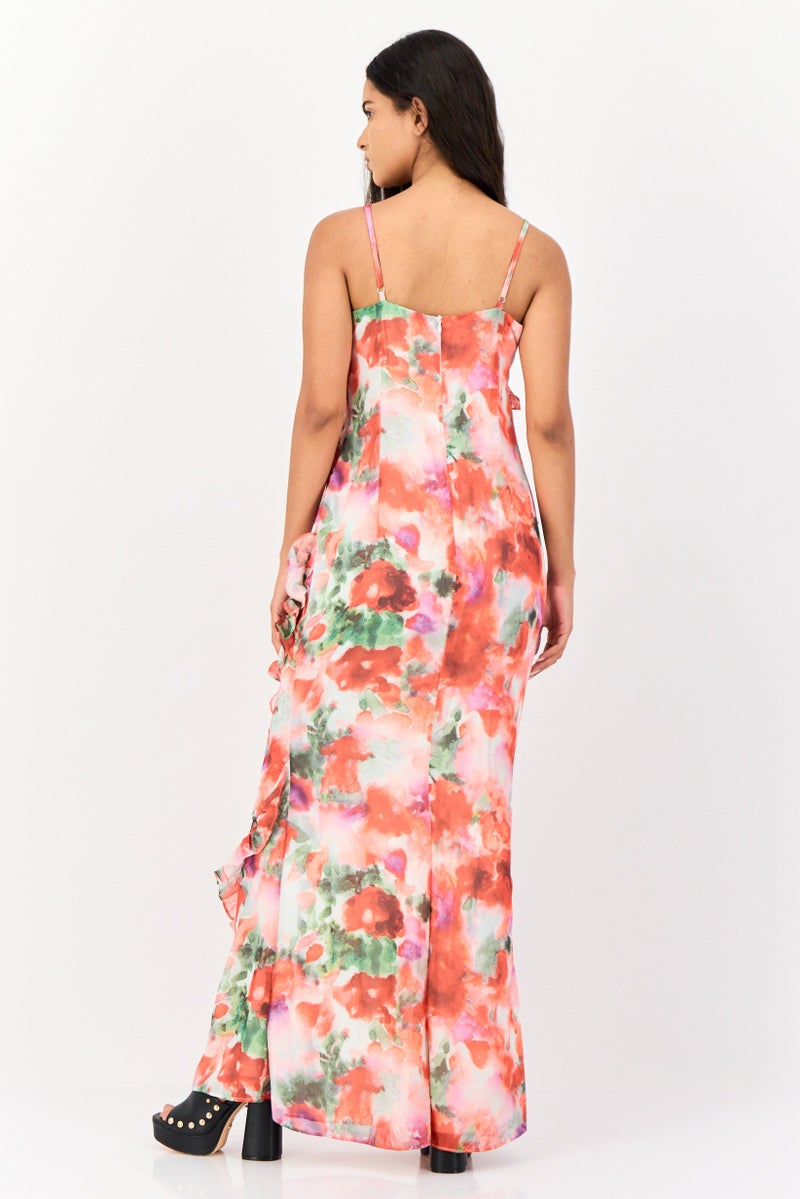 Archive Design Studio Women Allover Print Maxi Dress, Multicolor - Image 2