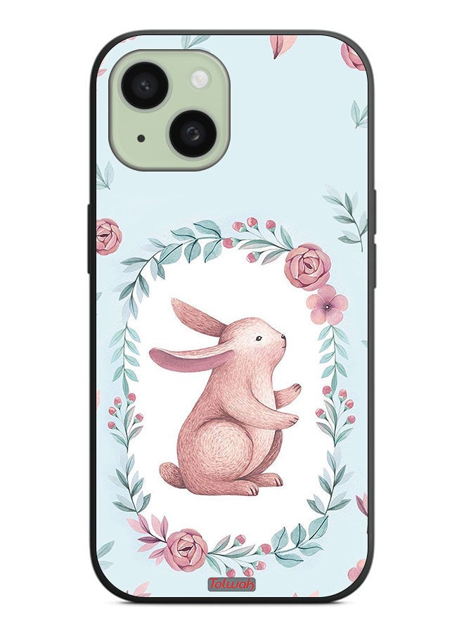 Tolwak Apple iPhone 15 Plus Protective Case Cover Rabbit - Image 2